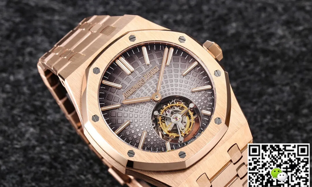 Audemars Piguet Royal Oak Tourbillon 26530OR.OO.1220OR.01 R8 Factory 1:1 Best Edition Replica Watch Titanium Case